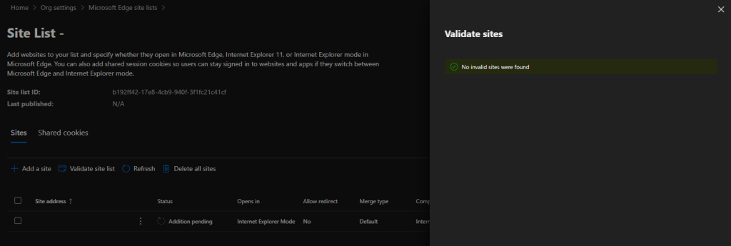 Confirm version and publish